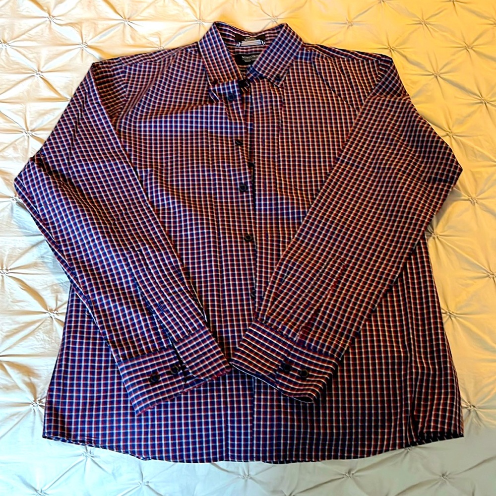 Nordstrom brand men’s trim-fit button down shirt